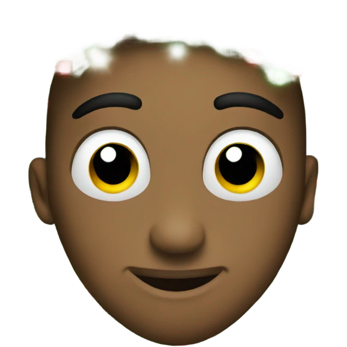 Christmas heart eyes emoji