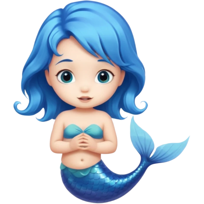 small baby mermaid  emoji