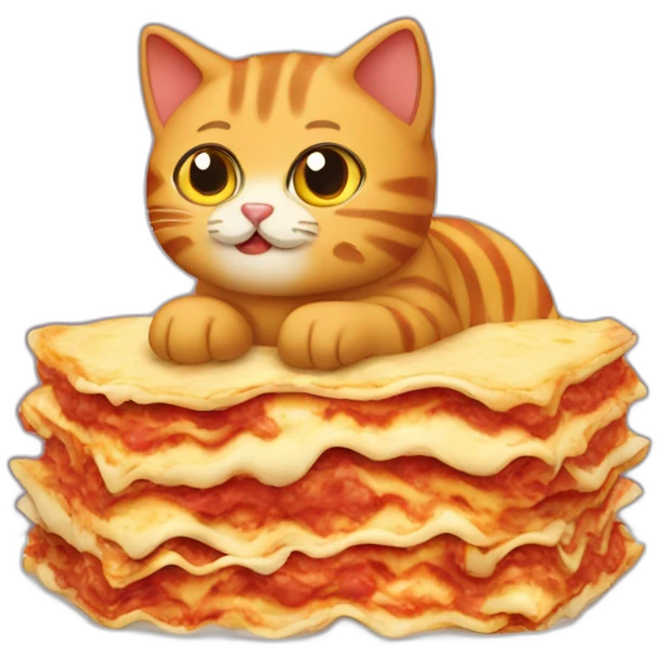 lasagna cat emoji