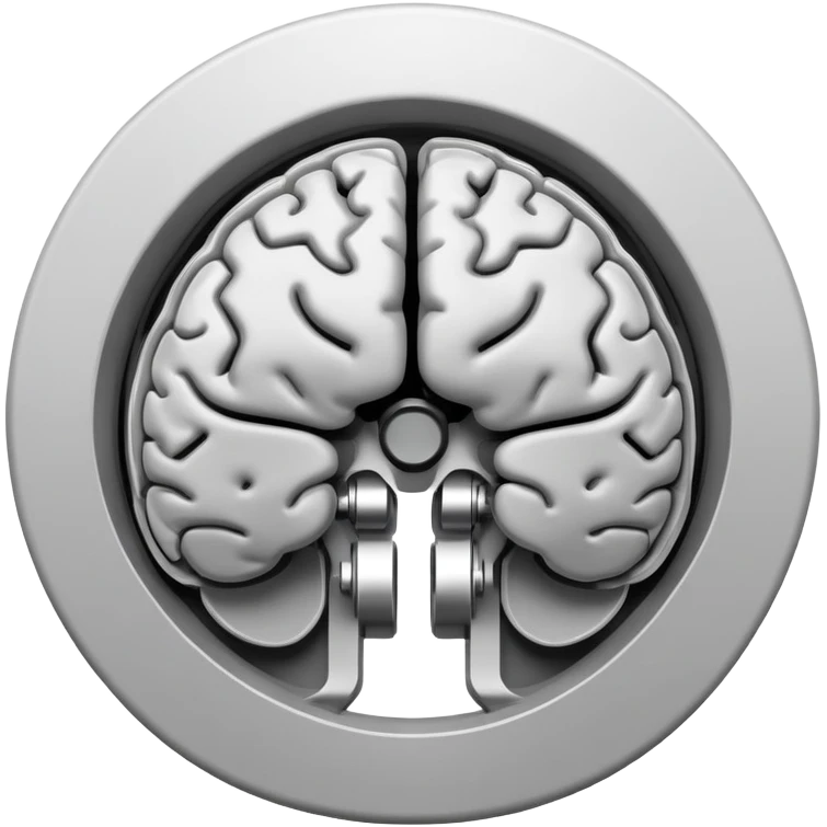brain MRI scan radiological image emoji