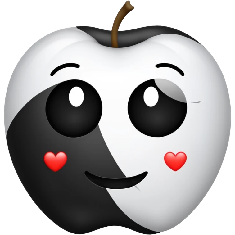 Dalla bianca e nera emoji