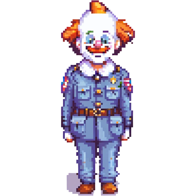 clown policeman emoji