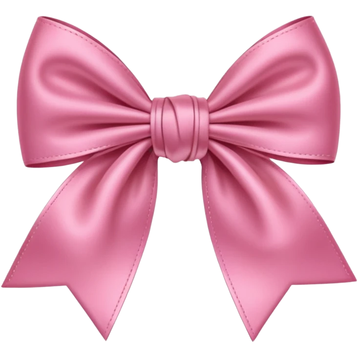 Coquette bow emoji