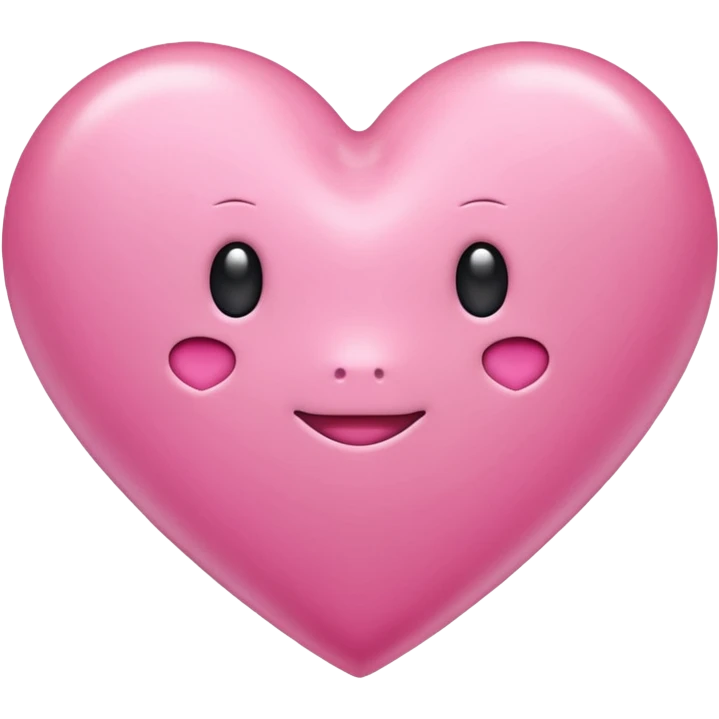 Ditto as a heart emoji