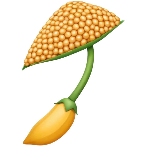 un sablier à grains jaune emoji