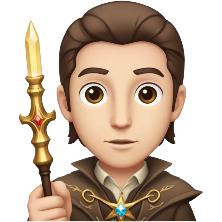 Chappell roan with a wand emoji