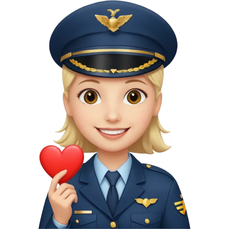 Air port love you  emoji