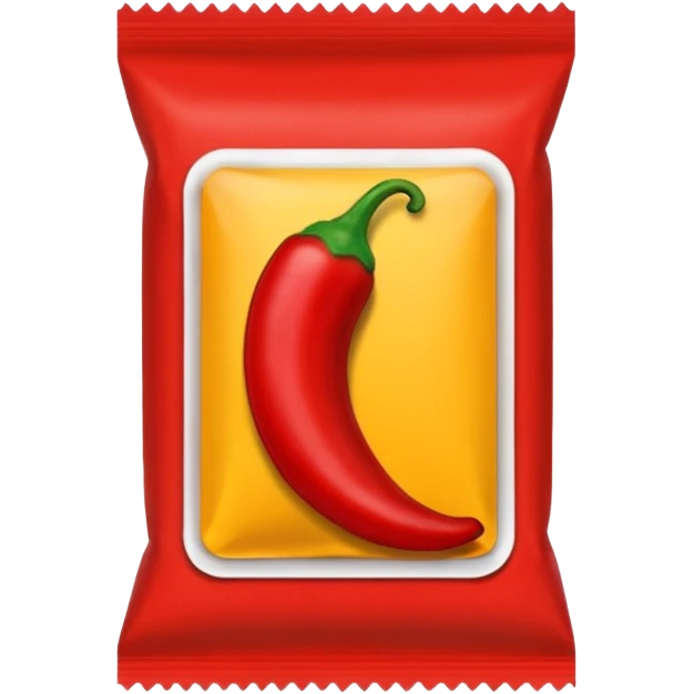 Chilli powder packet emoji