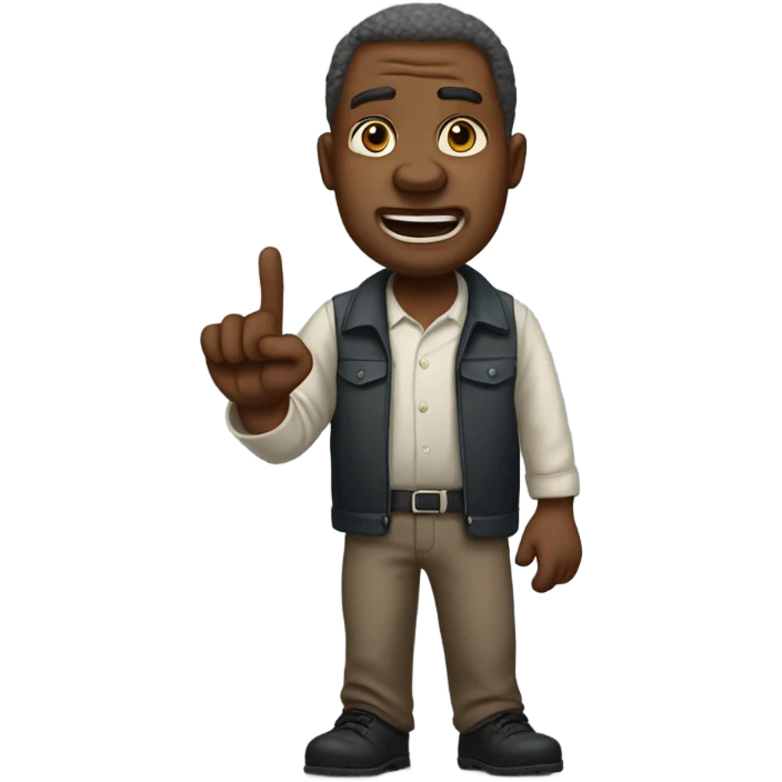 Amos newsome saying get back! emoji