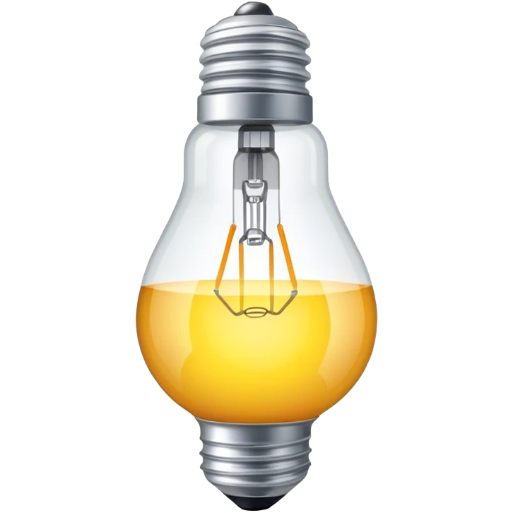 Lightbulb with glass  emoji