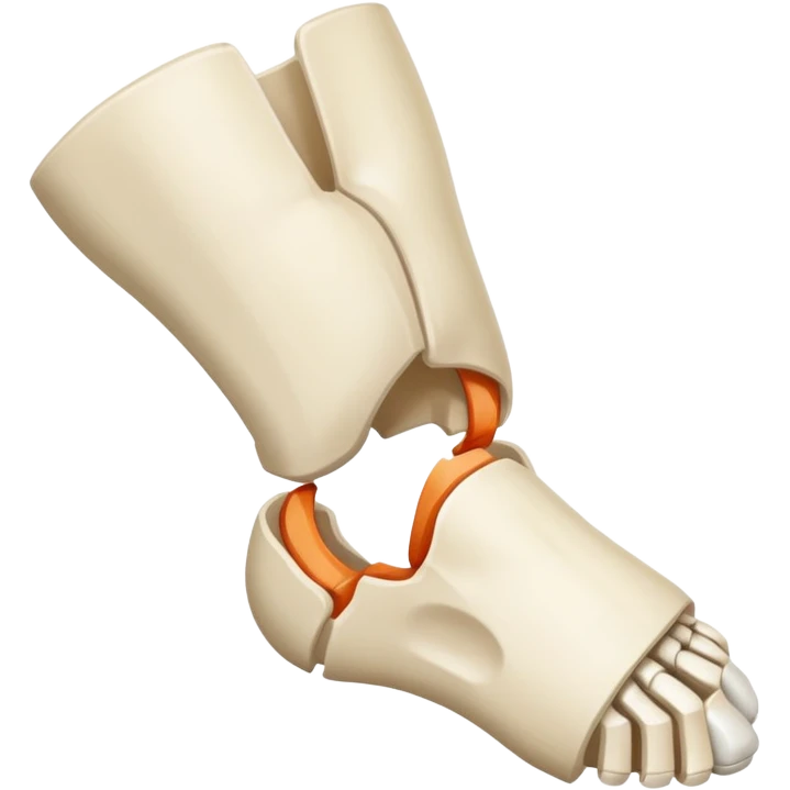broken knee bone @emoji emoji