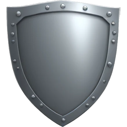 Shield grey emoji