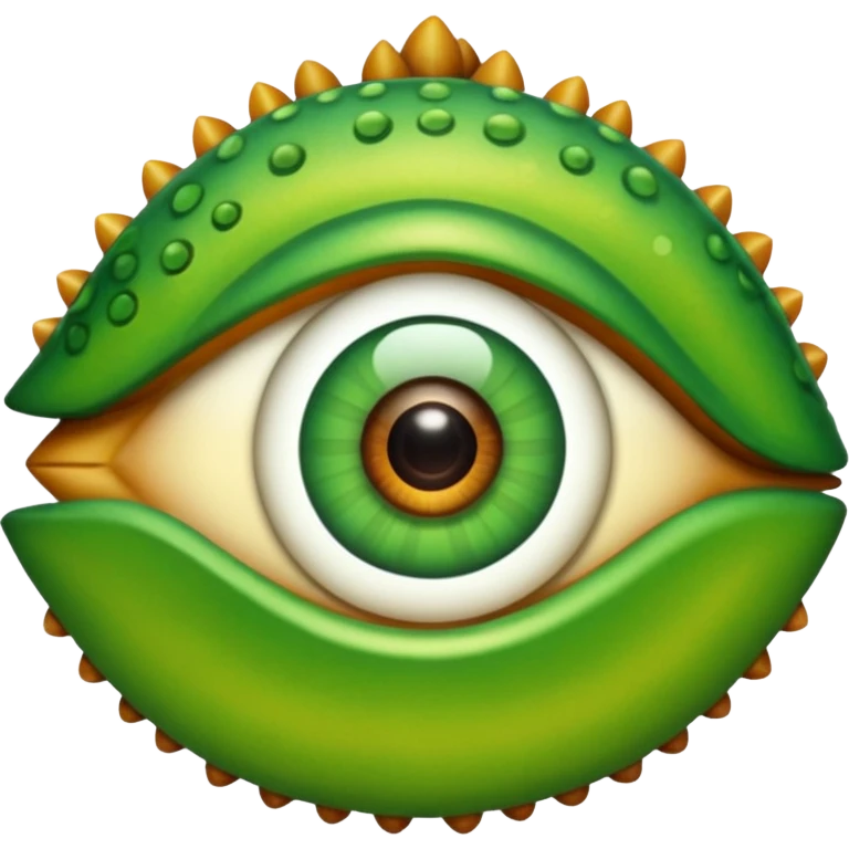 Œil du caméléon  emoji