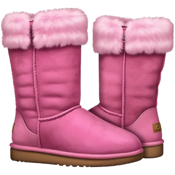 pink ugg emoji