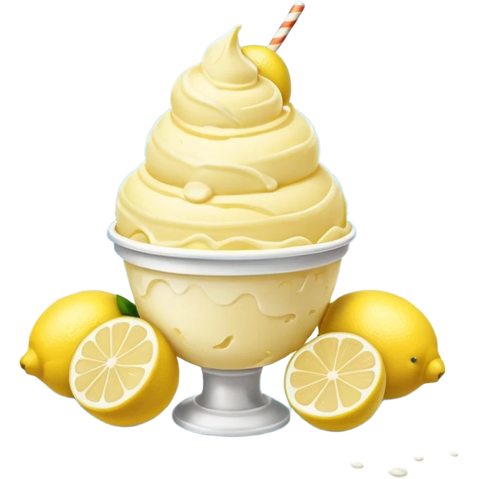 Italian seaside lemon ice cream, Blue white stripes, overflowing lemons, clear blue sky and ocean
Travel photography style, vivid, joyful summer mo emoji