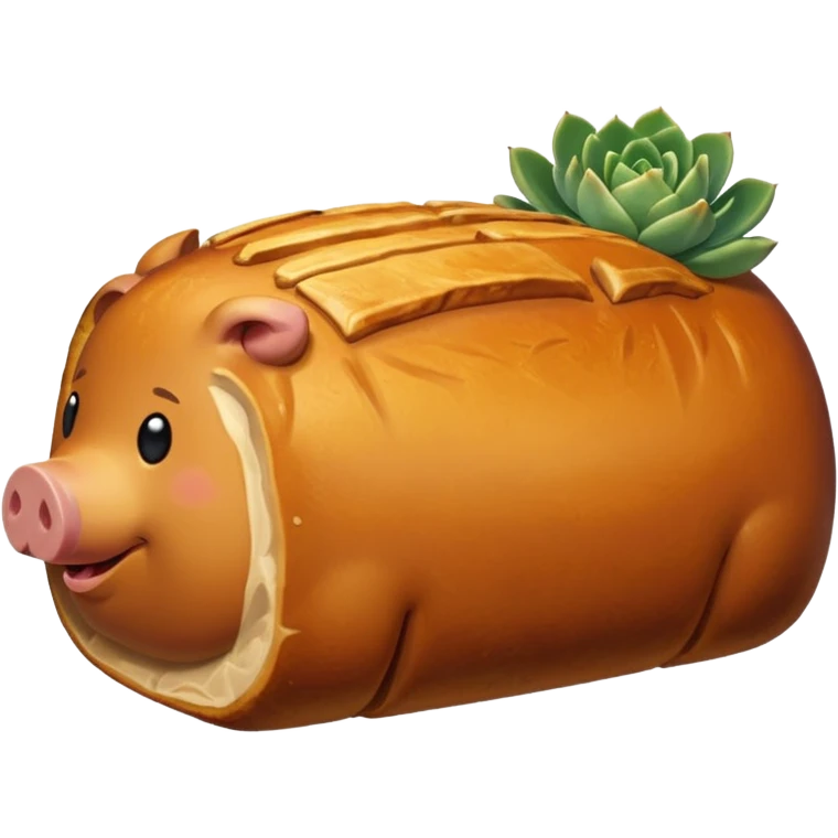 a roasted joint of pork emoji emoji