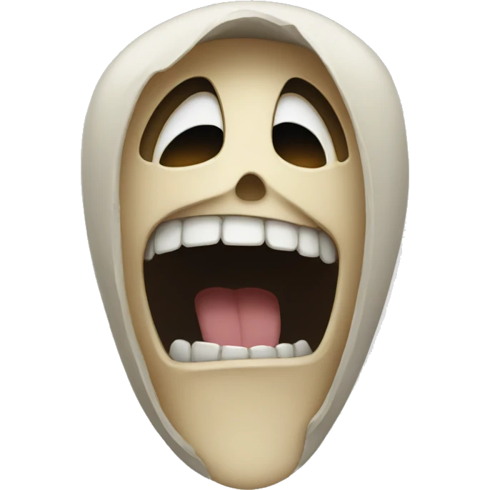 Scream emoji