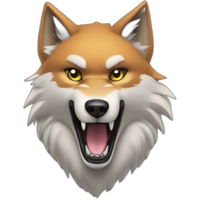 Smash bros wolf emoji