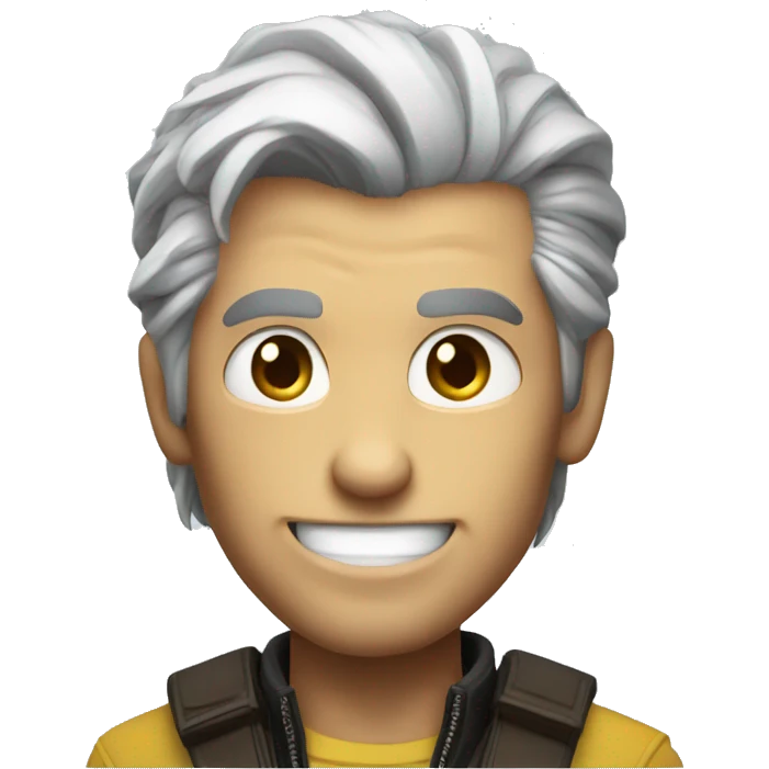 Logan from X-men say hello emoji