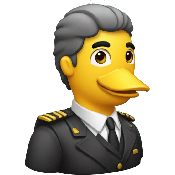 Pato oficinista emoji