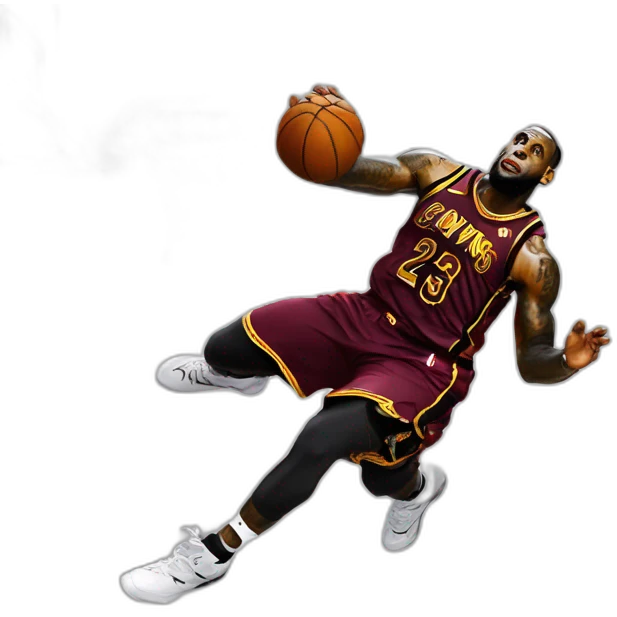 Lebron james qui dunk emoji