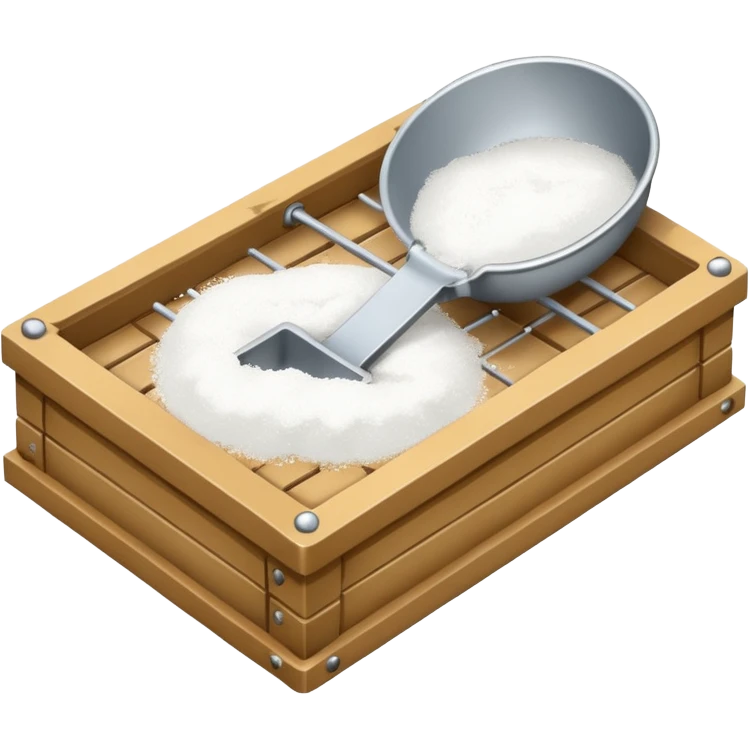 animal trap filled with cocaine  emoji
