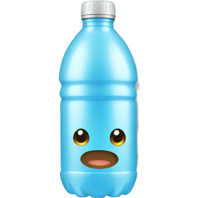 Water bottle emoji