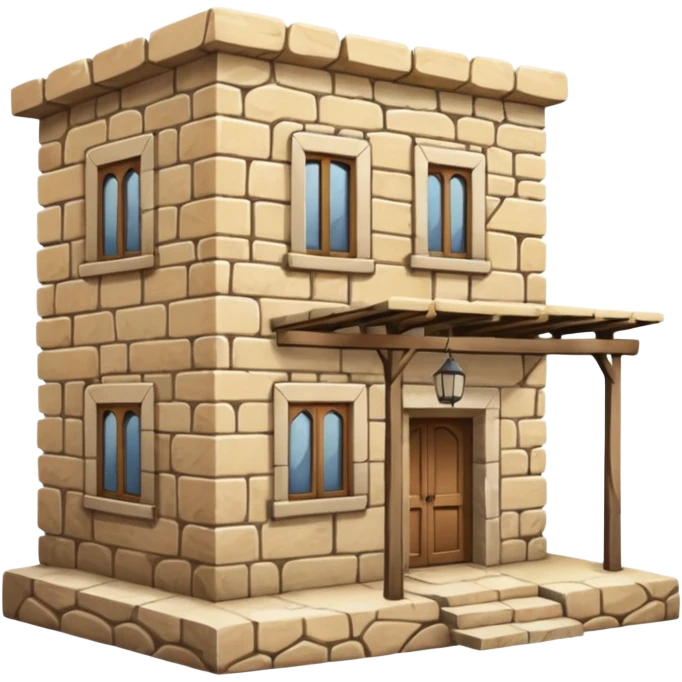 Palestinian old stone home emoji