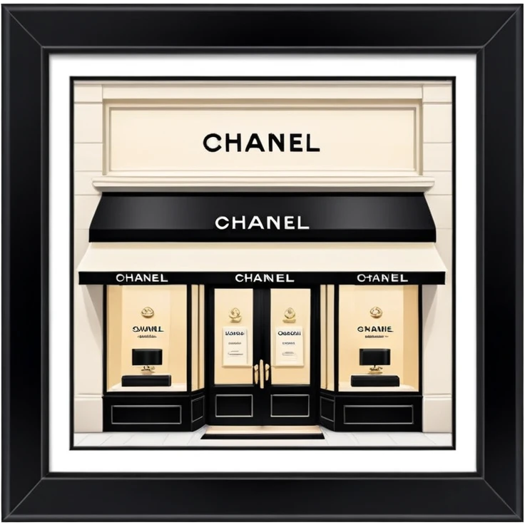 Chanel boutique emoji
