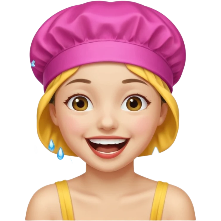 Funny girl showwr emoji