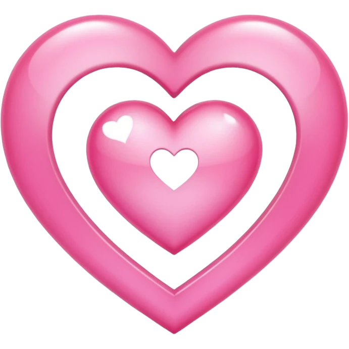 Many pink sailor moon hearts  emoji