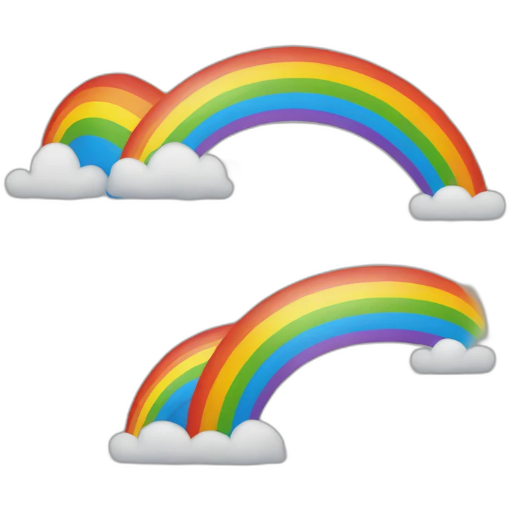 rainbow emoji