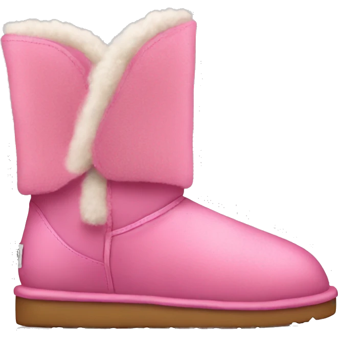 Pink uggs emoji