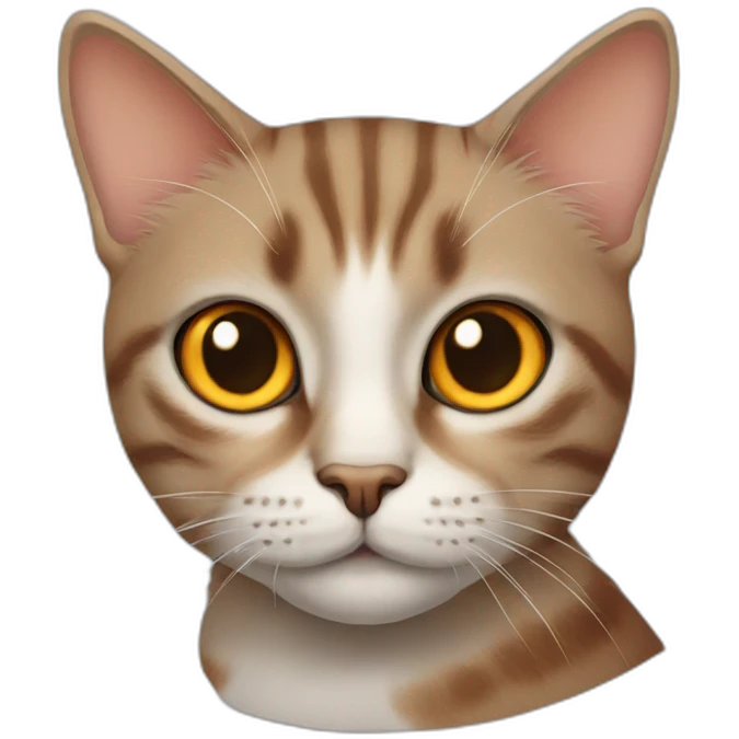 Cat orange emoji