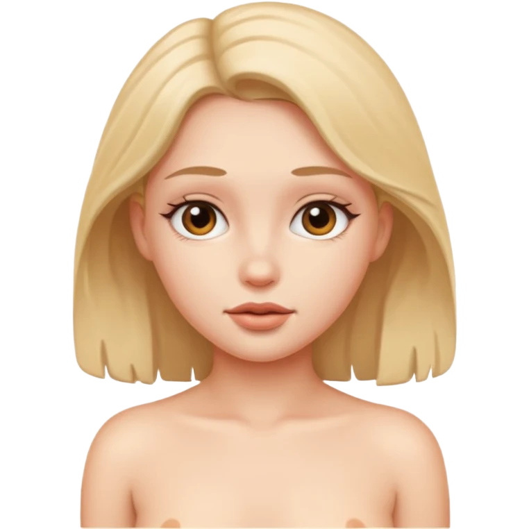 Nude girl emoji
