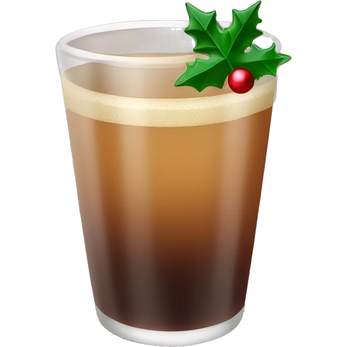 Christmas drink  emoji