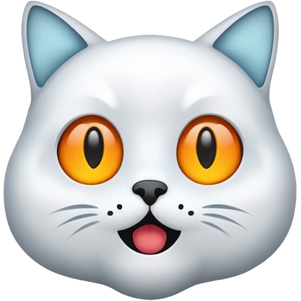 ghost looking like a cat emoji