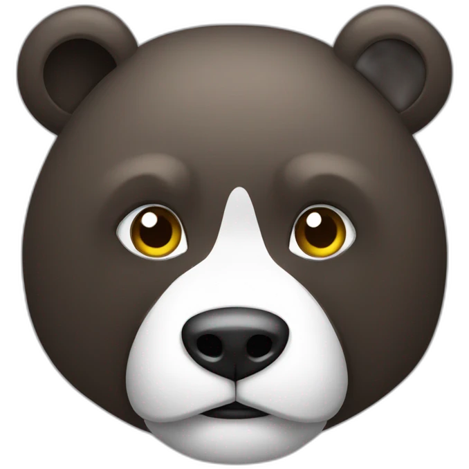 Oso con la M4 emoji
