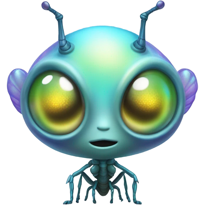 a insect alien woman full body emoji