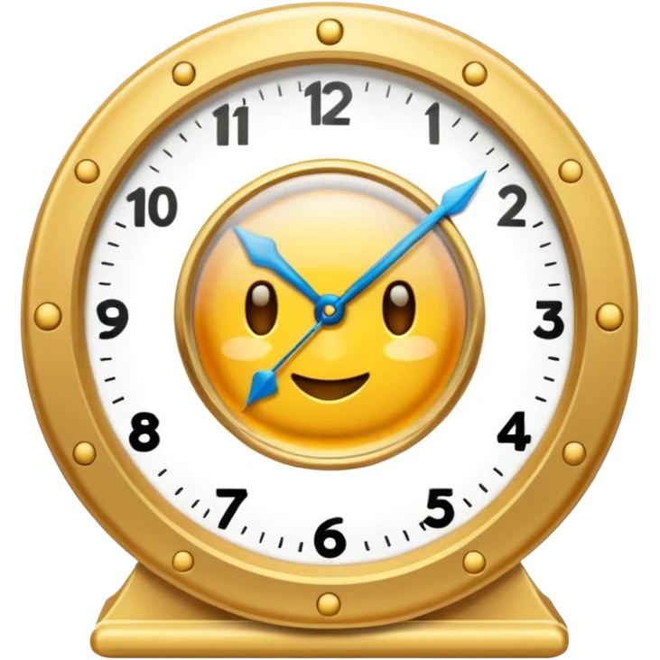 un emoji de un reloj de arena transparente con un circulo en su entorno emoji