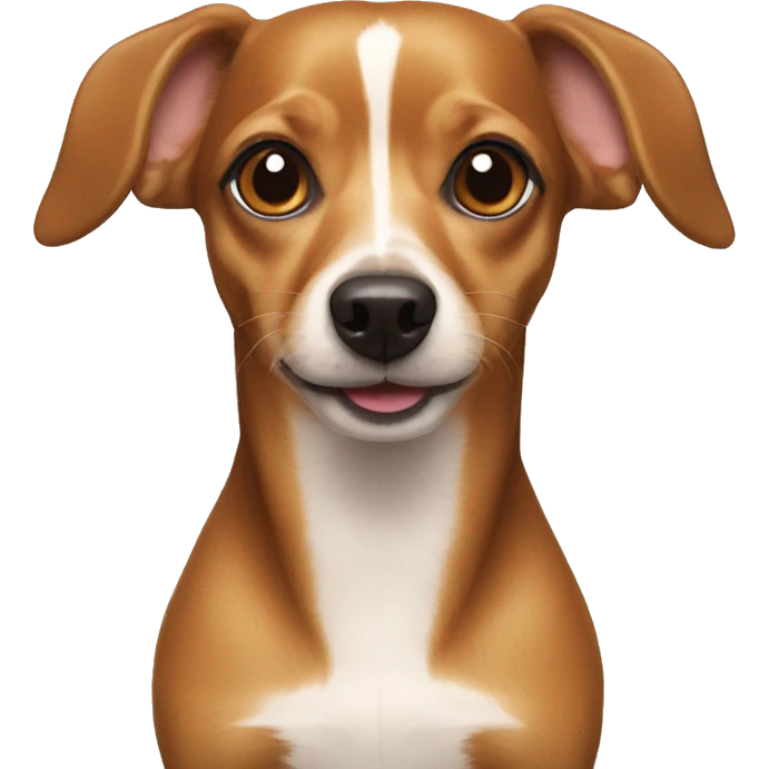 Chihuahua/daschund emoji