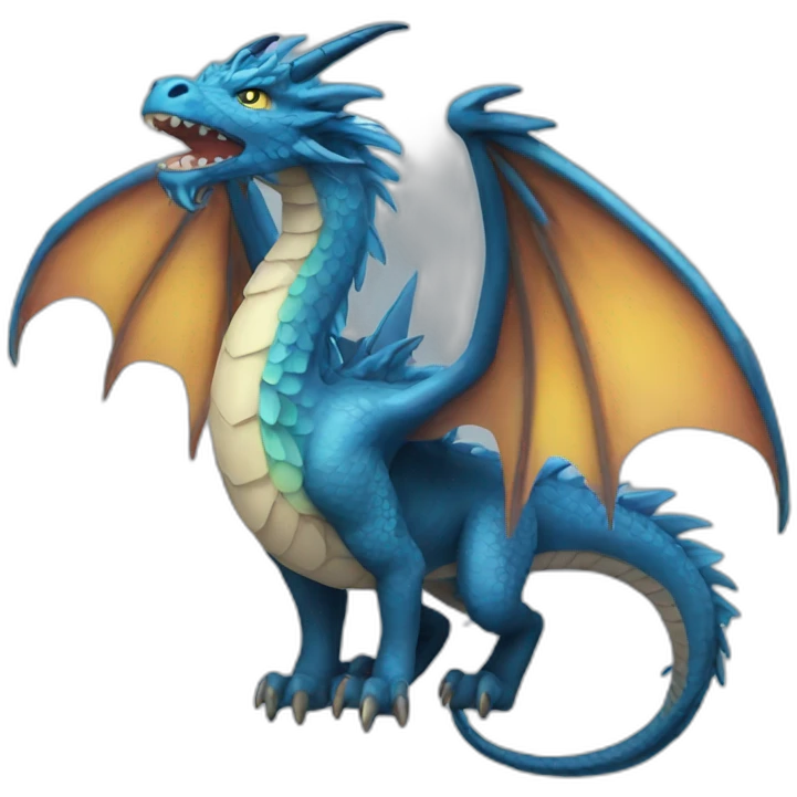 sky dragon emoji