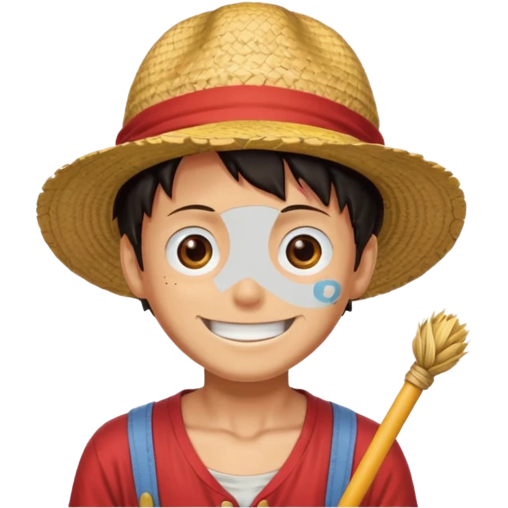 Luffy One Piece emoji