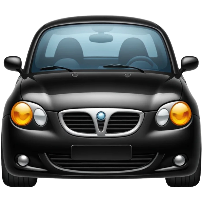 Car emoji black emoji