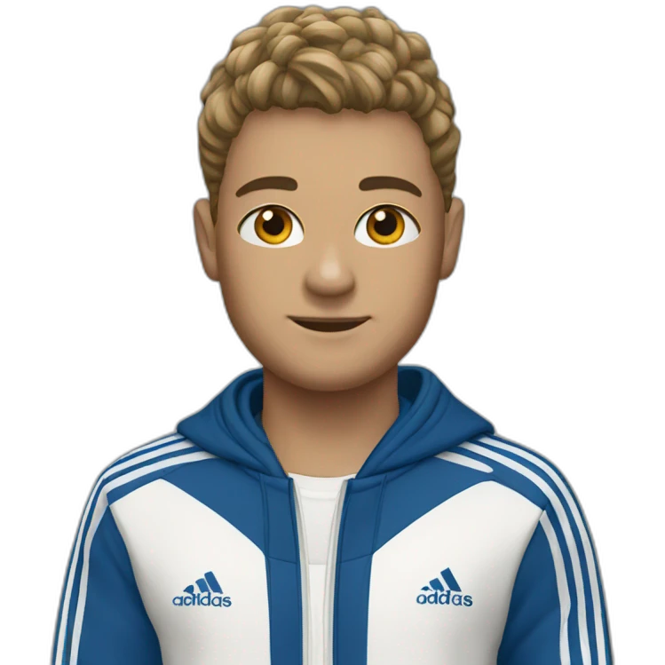 Adidas tracksuit emoji