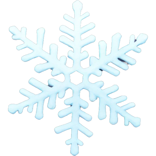 A snowflake laughs  emoji