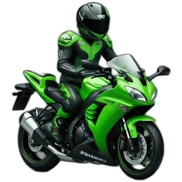 Kawasaki moto emoji