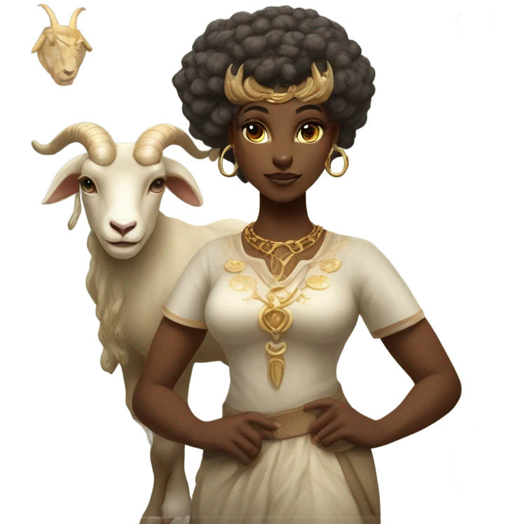Capricorn goddess  emoji