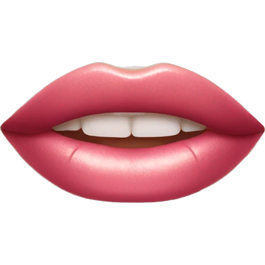 Lip gloss emoji