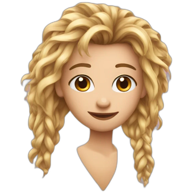 Coeur brisé cheveux emoji